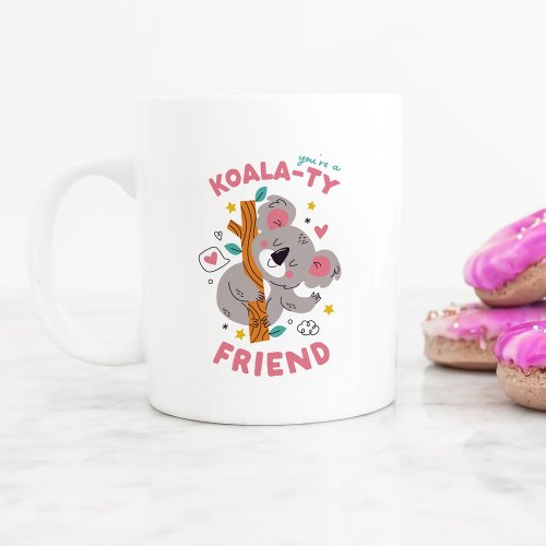 Cute Koala Friendship Valentines Day Coffee Mug