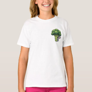 Cute Koala Hugging Giant Broccoli Kids T-Shirt