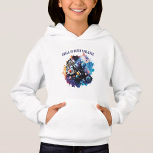 Cute Koala in Outer Paw-sace, Koala Astronaut Hoodie