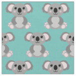 Cute Koala Kids Cartoon Fabric