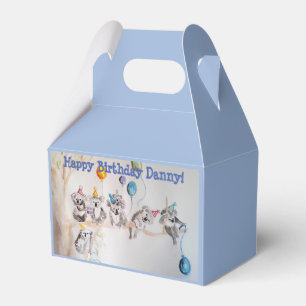 Cute Koala Koalas Boys Birthday Cake Favor Box