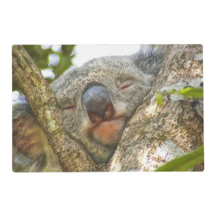 Cute Koala Laminated Placemat
