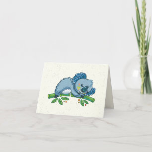 Cute Koala Notecard