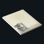 Cute Koala Notepad<br><div class="desc">This adorable cute fluffy koala has his own supply of eucalyptus leaves so he's chilled and happy to keep you company all day long! A sweet digitally painted design to brighten up the day!</div>