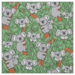 Cute Koala Pattern Fabric