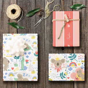 Woodland Nature Wrapping Paper Sheets, Zazzle