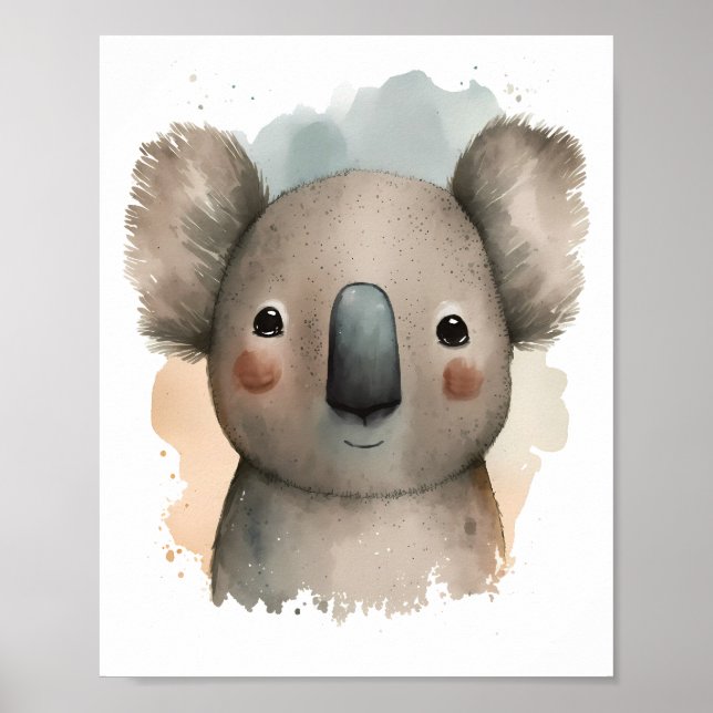 Cute Koala Poster (Front)