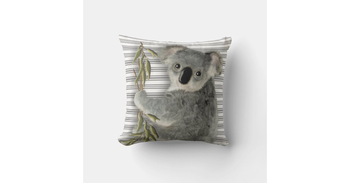 Cute Koala Throw Pillow | Zazzle