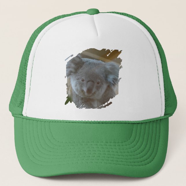 Cute Koala Trucker Hat (Front)
