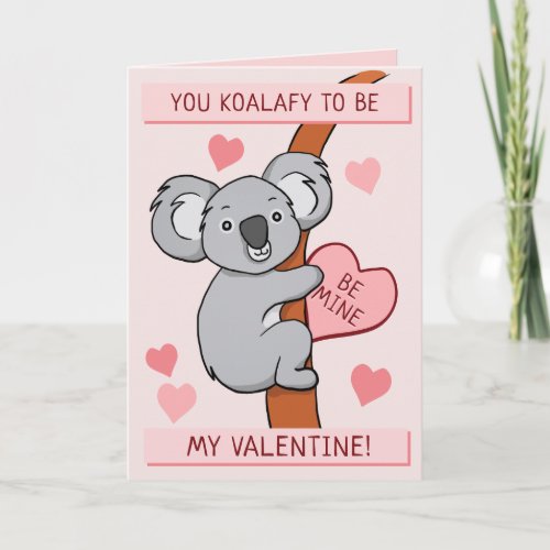 Cute Koala_ty Valentines Greeting Card