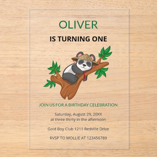 Cute Koala Wild Animal Kids First Birthday