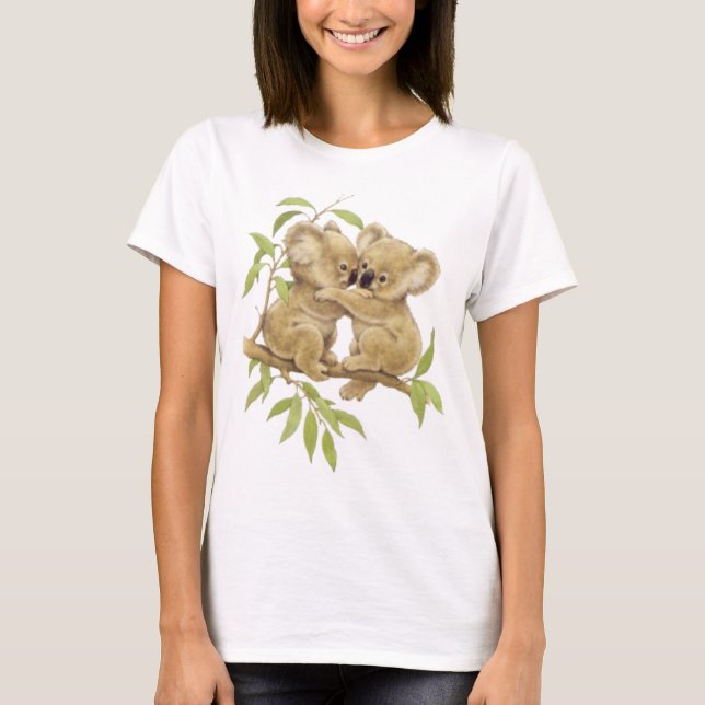 Cute Koalas T-Shirt (Front)