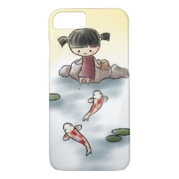 Cute Koi Iphone 7 Case by SuperPsyduck at Zazzle