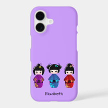 Cute kokeshi dolls cartoon name
