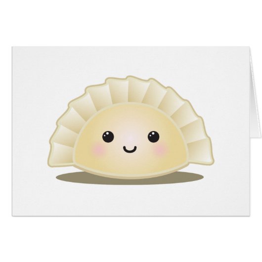 Cute Korean Mandu Cards (Front Horizontal)