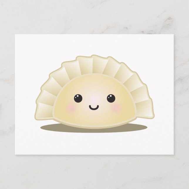 Cute Korean Mandu Postcard (Front)