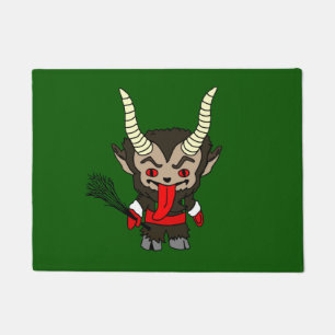 Cute Krampus Doormat