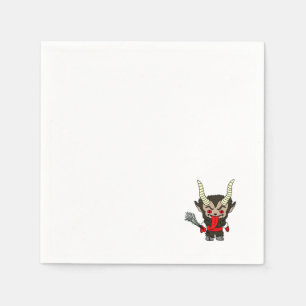 Cute Krampus Napkins