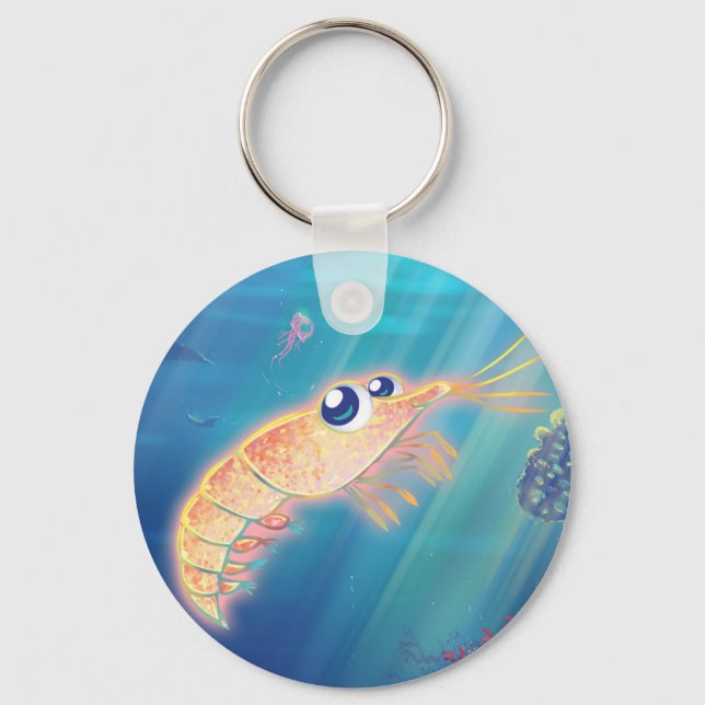 Cute Krill Keychain (Front)