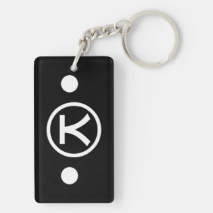 Cute Kuma Bear Kaomoji Japanese Emoticon Text Art Keychain