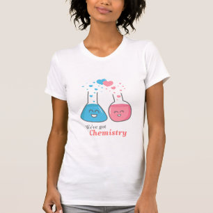 Cute Lab flasks in love, we've got chemistry T-Shirt