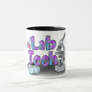 Cute Lab Tech Mug