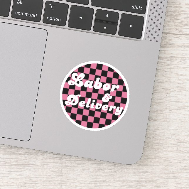 Cute Labor and Delivery Nurse pack Sticker (Detail)