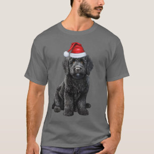 Cute Labradoodle Dog Lover Funny Christmas T-Shirt