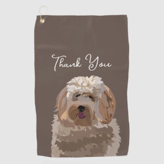 Cute Labradoodle Dog Personalized
