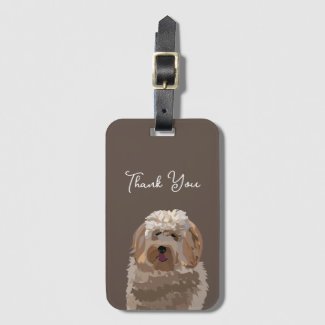 Cute Labradoodle Dog Personalized