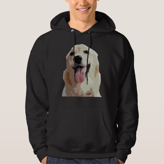 Cute Labrador 193 Hoodie (Front)