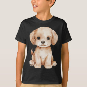 Cute Labrador Puppies Dad Mom Retriever Dog Lover T-Shirt