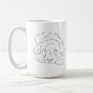 Cute Labrador Retriever Coffee Mug, Dog Mom Mug