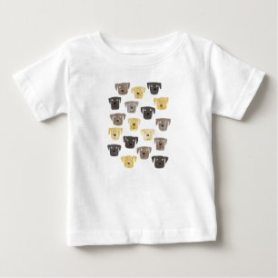 Cute Labrador Retriever Dog Baby T-Shirt