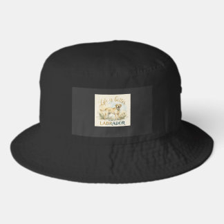 Cute Labrador Retriever Dog Lover  Bucket Hat