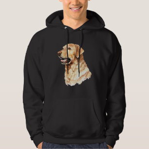 Cute Labrador Retriever Dog Portrait Lab Owner Mo Hoodie