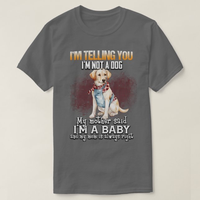 Cute labrador retriever T-Shirt (Design Front)
