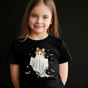Cute Lace Ghost Halloween - Spooky & Sweet Appare T-Shirt