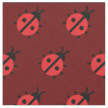 Cute Lady Bug Kid Baby Nursery Bug Insect Red Fabric