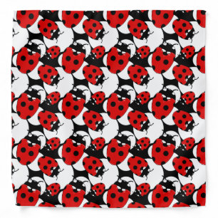 Cute Ladybird Pattern Bandana