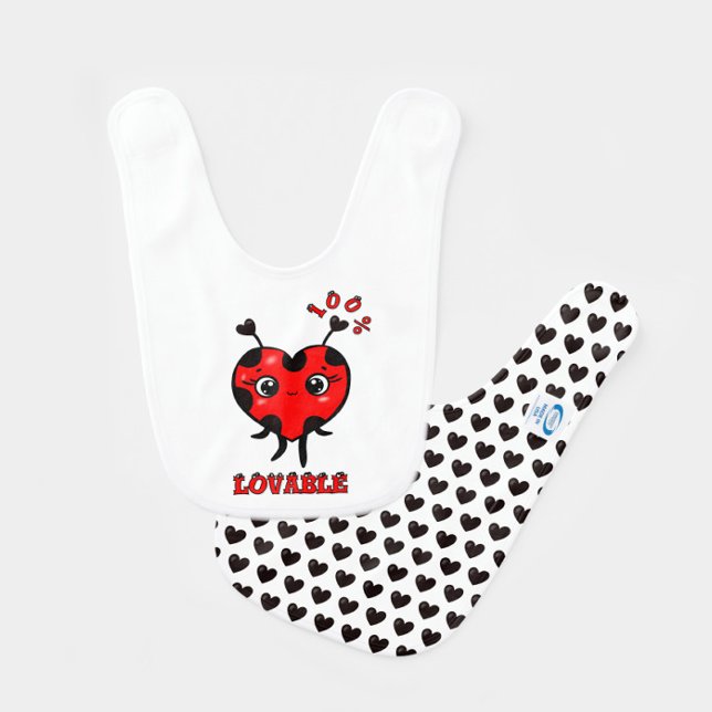 Cute ladybug  baby bib (Creator Uploaded)