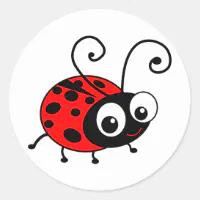 Premium Vector  Cute ladybug sticker sticker sheet and scrapbook