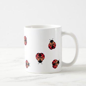 Cute Ladybug Coffee Mug by PencilPlus at Zazzle