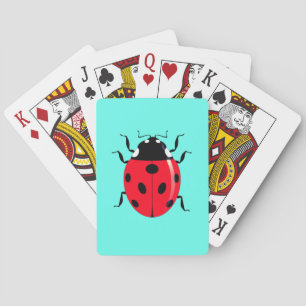 Cute Ladybug - Customizable - Choose Your Colors - Poker Cards