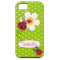 Cute ladybug girls name green red iphone 5 case
