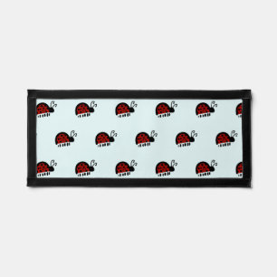 Cute Ladybug Illustration Pennant