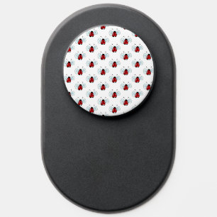 Cute Ladybug Illustration PopSocket