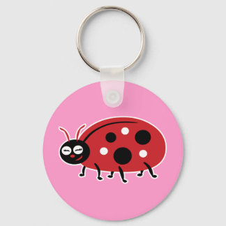 Cute Ladybug Keychain