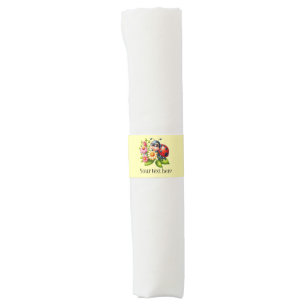 Cute ladybug lovers insect napkin bands
