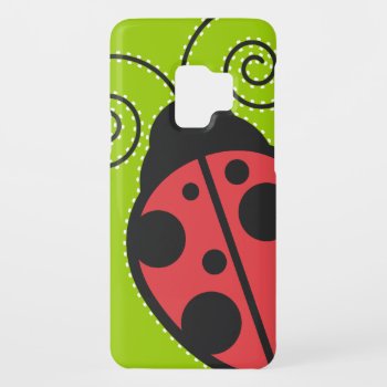 Cute Ladybug Samsung S Galaxy Case by nyxxie at Zazzle